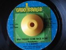 Northern Soul 45 J.J. BARNES Baby Please Come Back Home