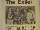 EXILE DON'T TAX ME E.P PUNK RARE BORING BO 1 JUBILEE 77