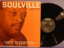 BEN WEBSTER SOULVILLE LP VERVE MGV-8274 VG/VG+ 1958 DG