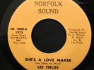 Funk LEE FIELDS SHE'S A LOVE MAKER / LET'S TALK IT OVER