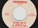 Epitome of Sound - You dont love me - Sandbag orig 45