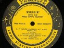 ORIGINAL 1959 PRESTIGE-MILES DAVIS-WORKIN-MONO-LP-(NM-)