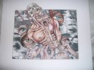 NAPALM DEATH mass appeal madness ORIGINAL ARTWORK