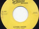 Rare Rockabilly 45 - Link Davis - 16 Chicks - Original