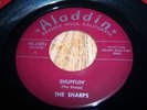 THE SHARPS Shufflin' / What Will I Gain ALADDIN DOO WOP