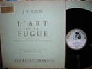 Bach Fugue 2LPs Redel Ducretet Thomson ED1 LAG 1075-76