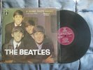 BEATLES CHILE HARD DAYS NIGHT LP PS YEAH YEAH MAROON 