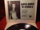 David Bowie -in america LP RARE LIVE BOWIE calif 1972