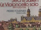 BACH PIERRE FOURNIER CELLO ARCHIV STEREO 3LP 1007-1012