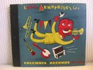 Louis Armstrong hot five Vol 2 -4 78 set -Jim Flora art