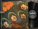 Beatles LP Rubber Soul OZ Orig Stereo Black/Silver EX