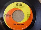 ROCK THE BEATLES TICKET TO RIDE 45 RPM CAPITOL 5407