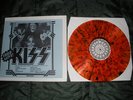 KISS FRIED ALIVE RED MULTICOLOR VINYL  EX++++