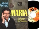Jean Ferrat - Maria - Rare 45T Allemand - 1967