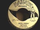 TONY HESTON - WATCH YOURSELF -   KARATE LABEL  PROMO