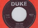 SENSATIONS - THOSE GUYS SOULBEAT REGGAE / SKA 45