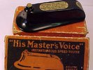 RARE HIS MASTERS VOICE 78 RECORD SPEED TESTER BOXED HMV