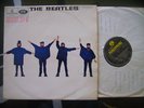 THE BEATLES - HELP - 1965 first press UK Black & yellow