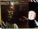 MILES DAVIS KIND OF BLUE COLUMBIA WHITE LABEL PROMO LP