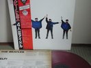 The Beatles Help Japan LP Red Vinyl Mono Obi