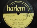 78 RPM HARLEM 2332 PEARL REAVES/CONCORDS STEP IT UP& GO