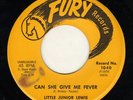 NORTHERN R&B 2 SIDER--FURY--LITTLE JUNIOR LEWIS--HEAR