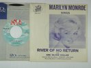 MARILYN MONROE 45 w/PS RIVER OF NO RETURN   20th FOX