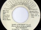 rare Modern Soul 45 SELF DESTRUCT make a decision Hear