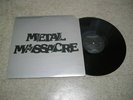 METAL MASSACRE LP METALLICA RATT 1982 METAL BLADE PROMO
