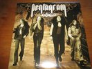 PENTAGRAM FIRST DAZE HERE TOO RARE OOP DBL LP Clear WAX