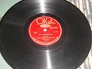 LOUIS ARMSTRONG ''78'' ON THE OKEH LABEL  (RED) # 8503