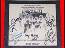KING DIAMOND LP INNER SLEEVE AUTOGRAPHS 1987 ABIGAIL  