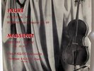 MONIQUE & GUY FALLOT, FAURE, MASSENET, RARE FRENCH DUC