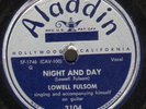 Lowell Fulsom Night And Day 78 Aladdin 3104 VG+