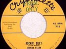 JOHNNY STARK rockabilly 45 CRYSTALETTE 715 promo