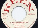 Popcorn / R&B 45-Milton Grayson-It Ain't Necessarily So