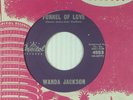 WANDA JACKSON northern soul 45 FUNNEL OF LOVE CAPITOL