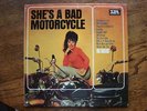 RARE THE RISERS Bad Motorcycle LP Hot Rod Garage Surf
