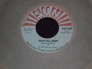 ELVIS PRESLEY Rare Thats All Right CANADA SUN PROMO 45