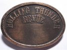 BOB DYLAN Rare ROLLING THUNDER REVIEW Promo Belt Buckle