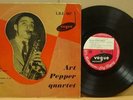 ART PEPPER QUARTET - ORIGINAL UK VOGUE LABEL - 10
