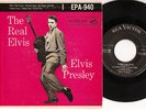 1956 Rock 45 E.P.  The Real ELVIS PRESLEY RCA - NO DOG