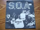 S.O.A. No Policy Henry Rollins Black Flag KBD PS Ep