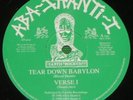 ABA SHANTI I Tear Down Babylon 12 INCH 1996 Falasha