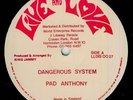 PAD ANTHONY DANGEROUS SYSTEM OG UK LIVE & LOVE 12