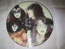 KISS, INTERVIEW PICTURE DISC, LP, VG+ COND