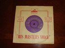 Elvis Presley Blue Suede Shoes Gold/Purple HMV 7M 405