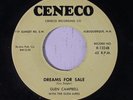 GLEN CAMPBELL: Dreams For Sale 45 rare Country