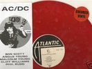 AC/DC - LIVE FROM ATLANTIC STUDIOS - RED LP - MINT