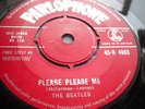 THE BEATLES PLEASE PLEASE ME. ORIGINAL RED LABEL 45 EX